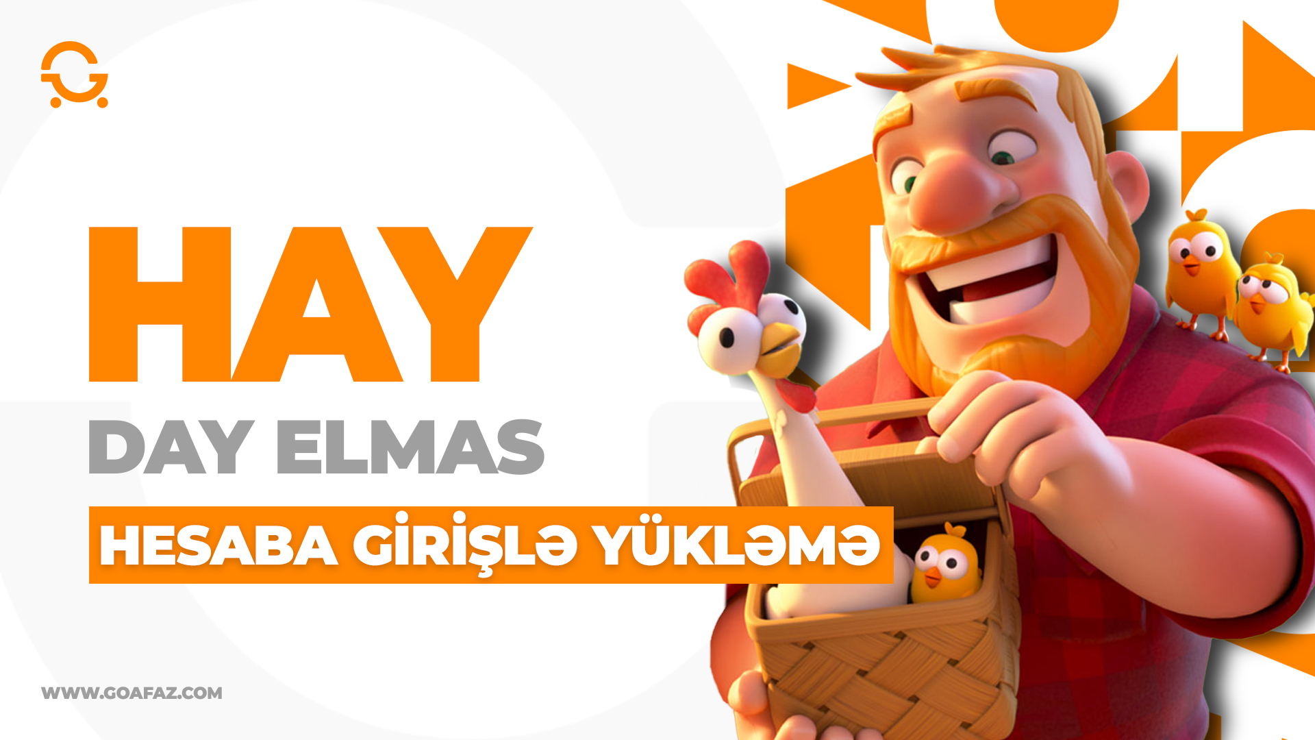 Hay Day Elmas ( Hesaba Giriş Yükləmə )