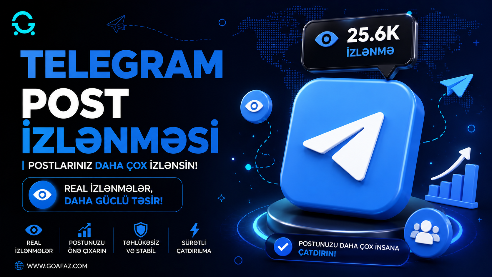 Telegram Post İzlənməsi