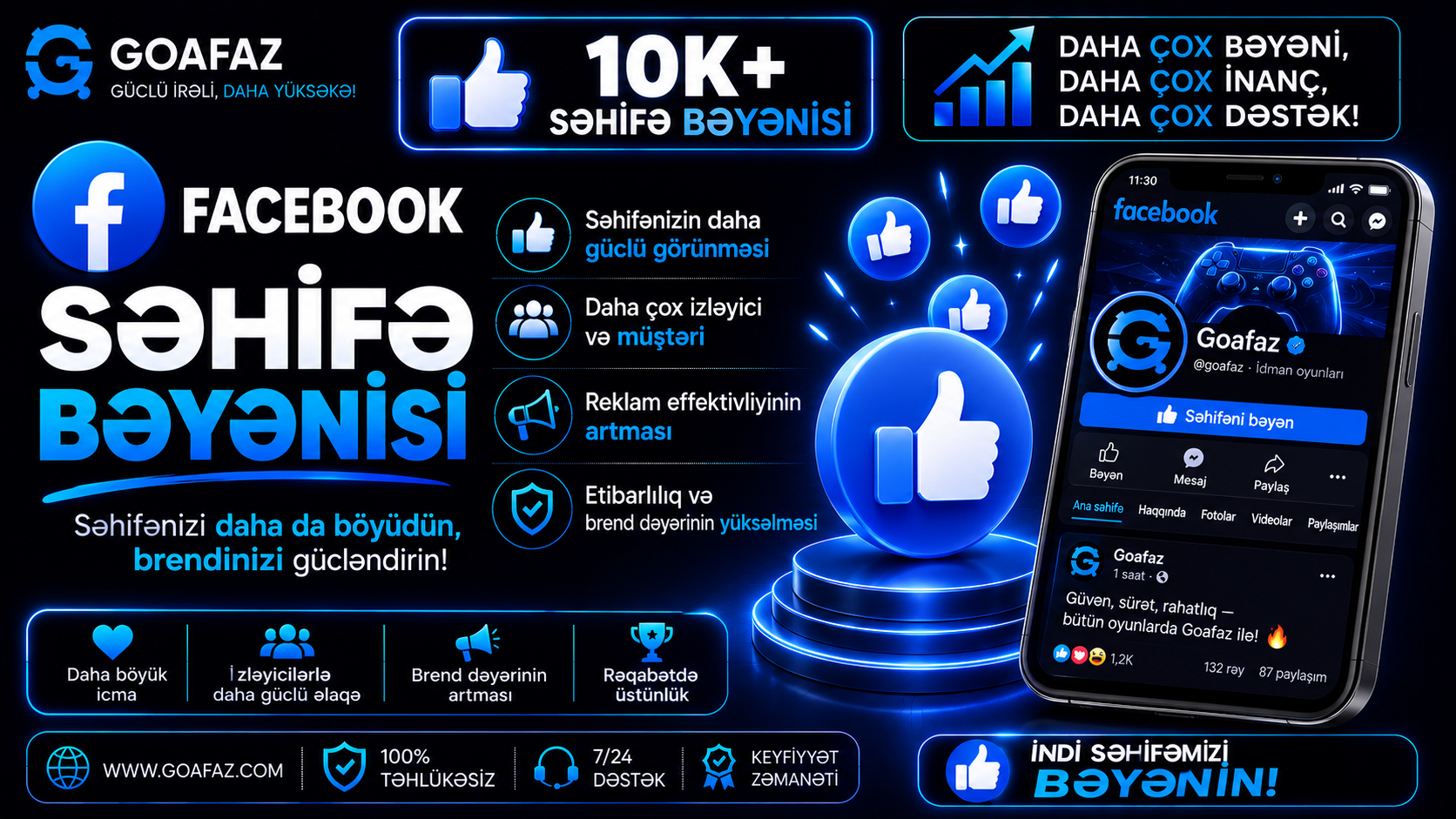 Facebook Səhifə Bəyənisi