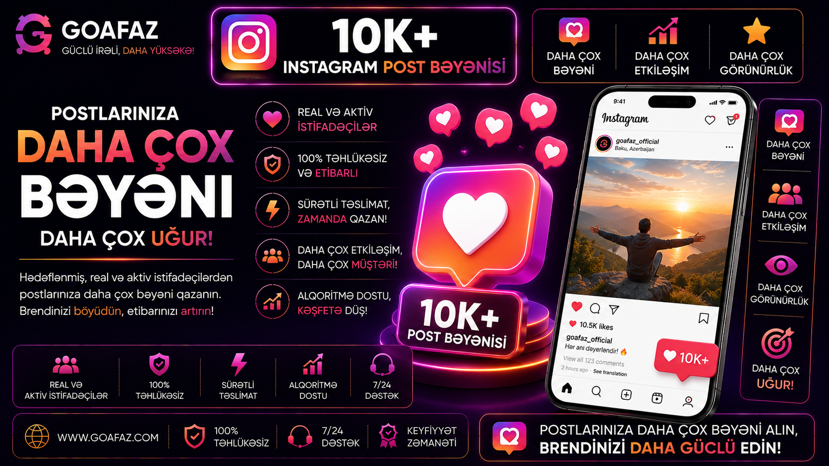 İnstagram Post Bəyənisi