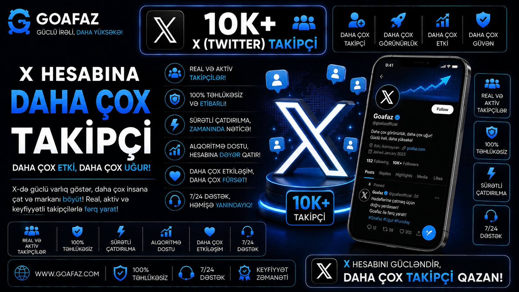X Com Takipçi