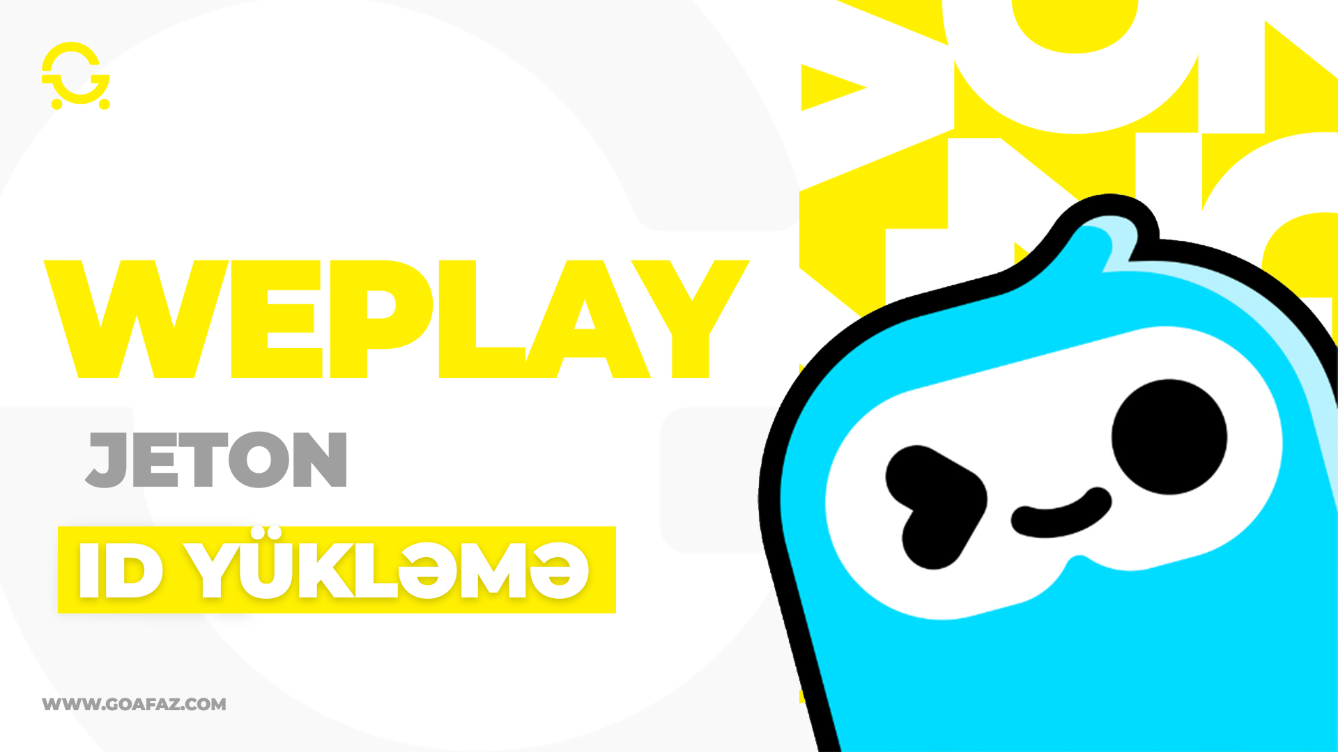 WePlay Jetonları ucuz qiymətlərlə! Azərbaycanda ani çatdırılma və etibarlı alış imkanı Goafaz.com-da. Sürətli və təhlükəsiz xidmət – indi al!
WePlay oyununda və platformasında güclü olmaq, əlavə imkanlar və eksklüziv məhsullar əldə etmək istəyirsiniz? Goafaz.com Azərbaycanda WePlay Jetonlarını almaq üçün ən sürətli və etibarlı yoldur. Kartla və ya balansla ödəniş, WhatsApp dəstəyi və ani çatdırılma ilə jeton almaq artıq çox asandır. Sərfəli qiymətlər, 24/7 aktiv dəstək – Goafaz ilə oyun təcrübənizi yeni səviyyəyə daşıyın!