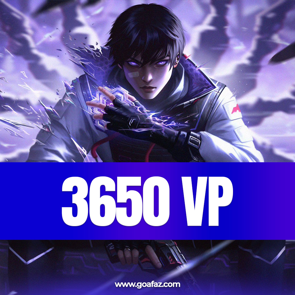 Valorant Türkiyə 3650 VP