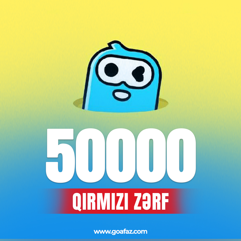 WePlay 50000 Qırmızı Zərf