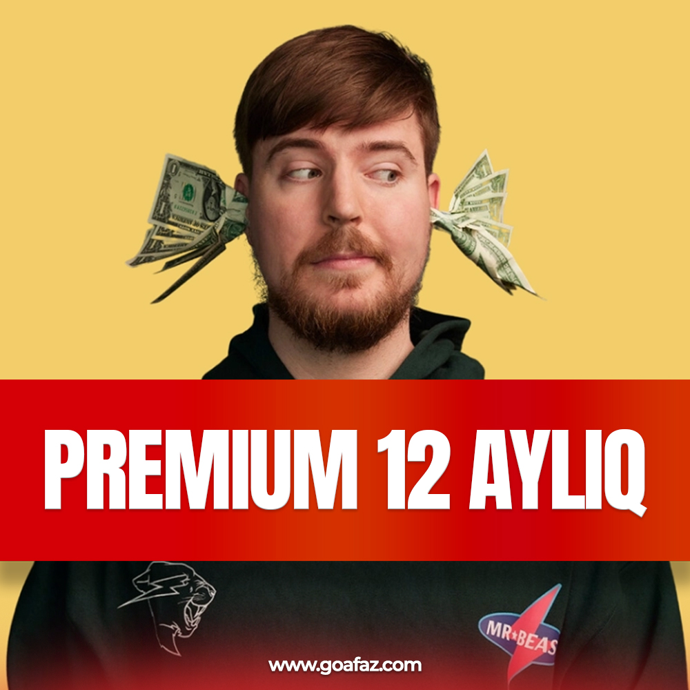 YouTube Premium 12 Aylıq