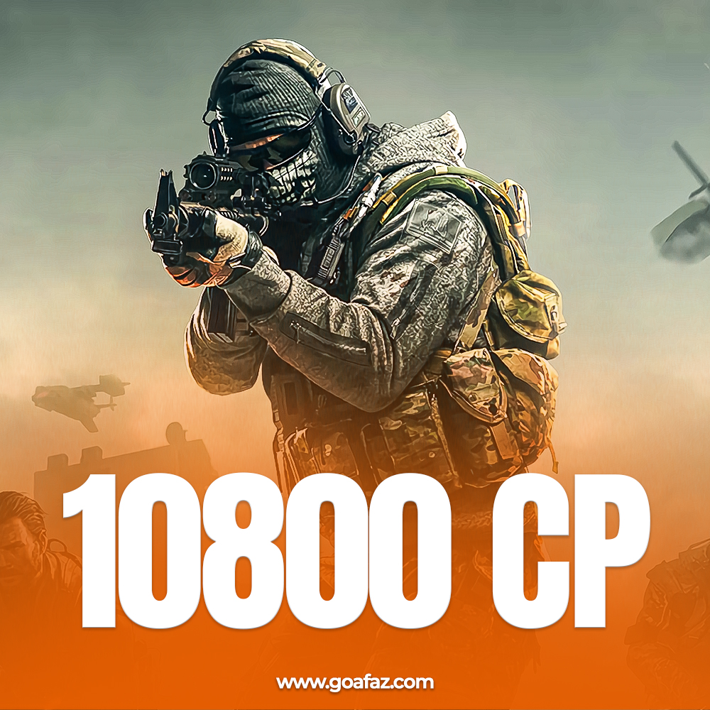 Call Of Duty Mobile 10800 CP