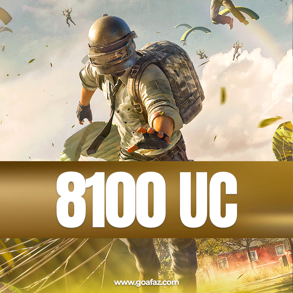 Pubg Mobile 8100 UC