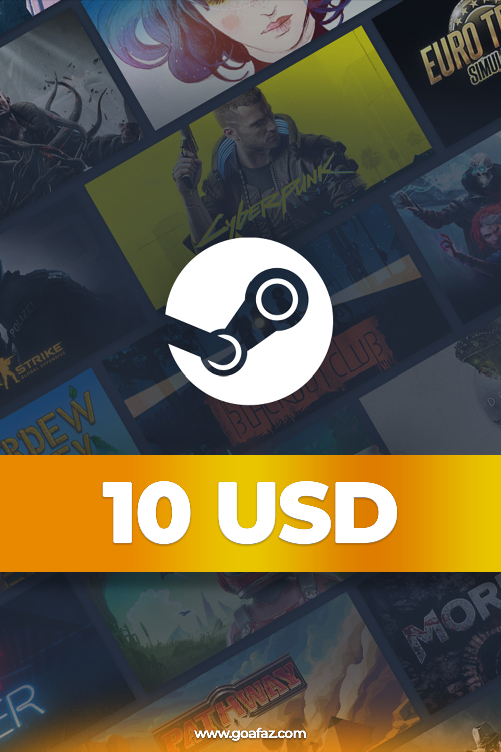 Steam 10 Dollar