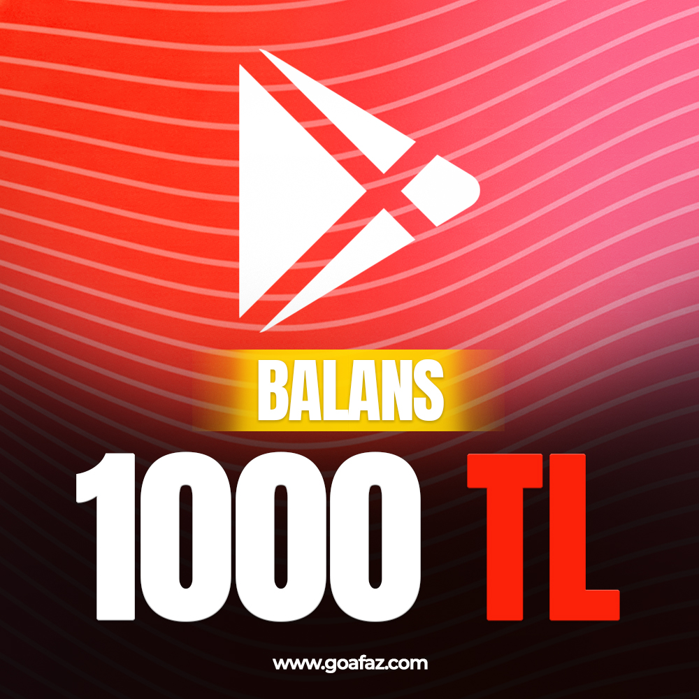 Google Play 1000 TL