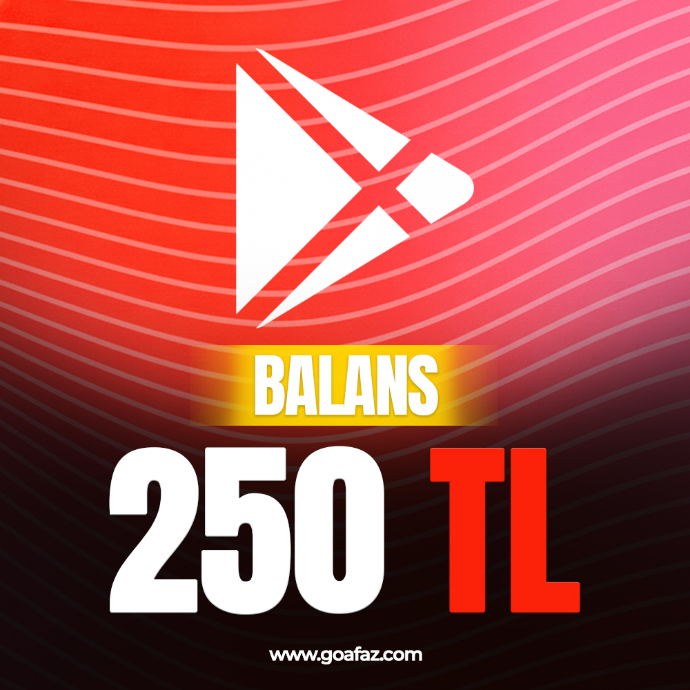 Google Play 250 TL
