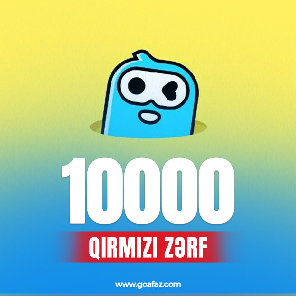 WePlay 10000 Qırmızı Zərf
