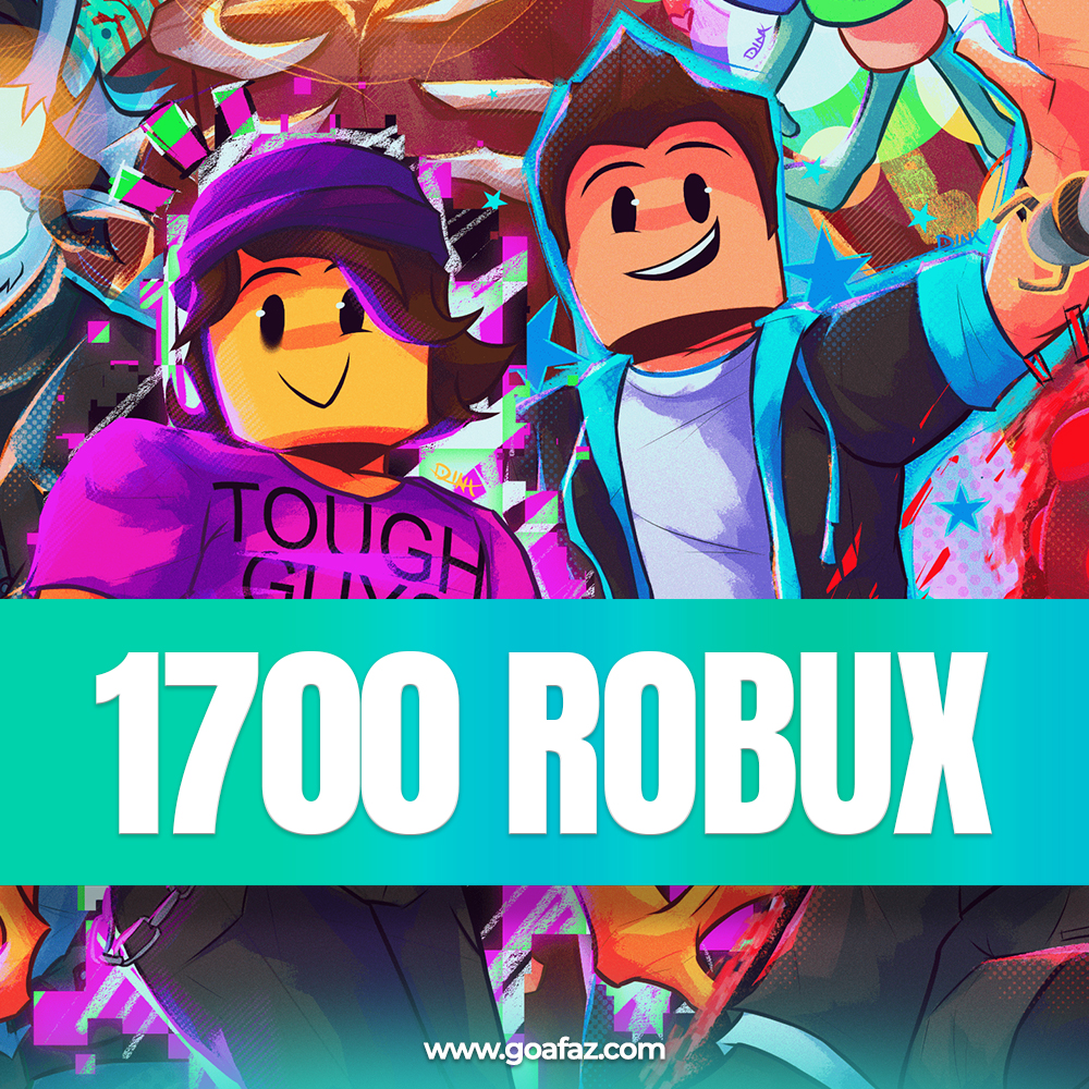Roblox 1700 Robux