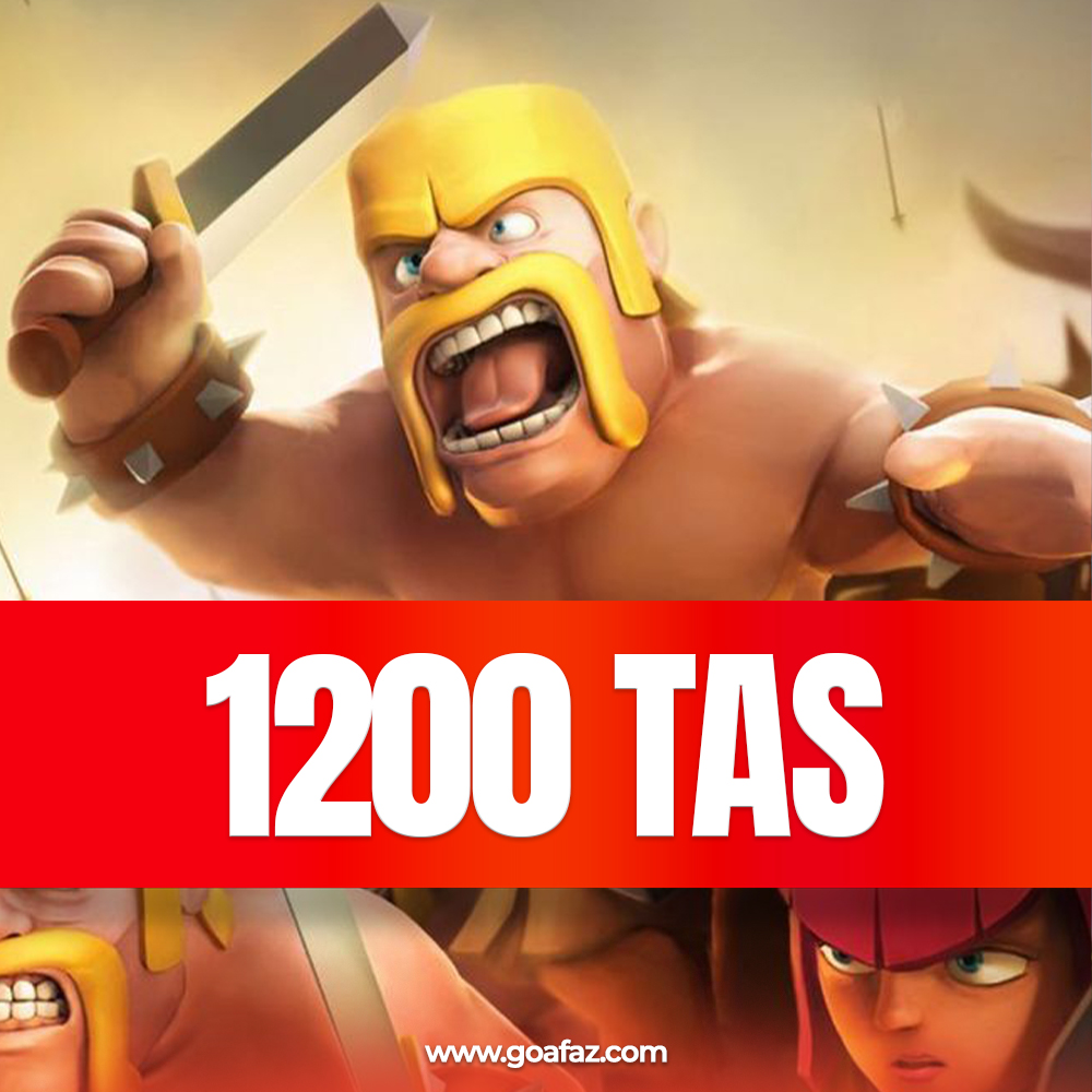 Clash Of Clans 1200 Taş
