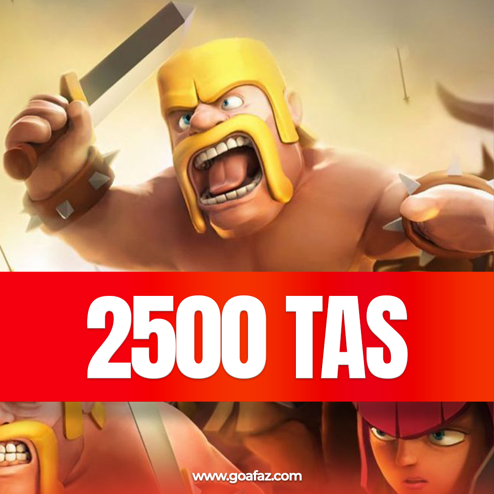 Clash Of Clans 2500 Taş
