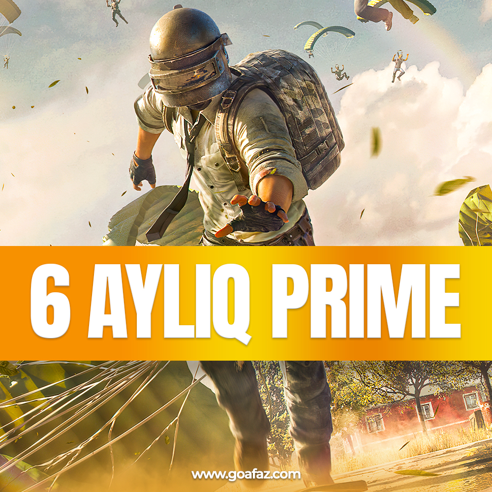 Pubg Mobile Prime 6 Aylıq