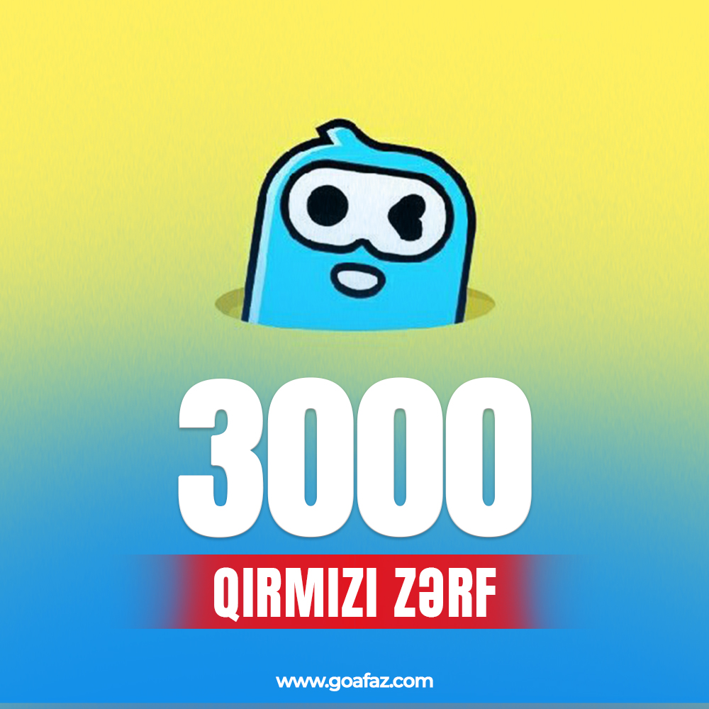 WePlay 3000 Qırmızı Zərf