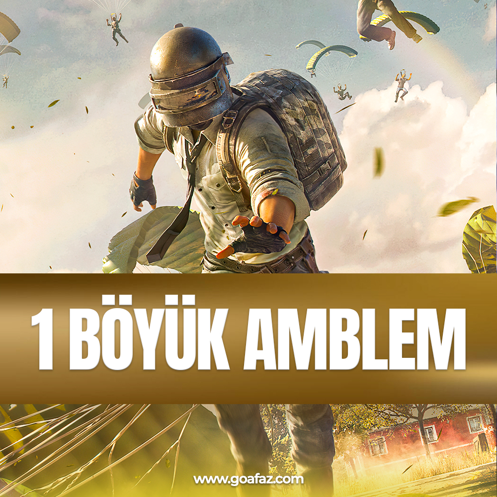 Pubg Mobile 1 Böyük Amblem