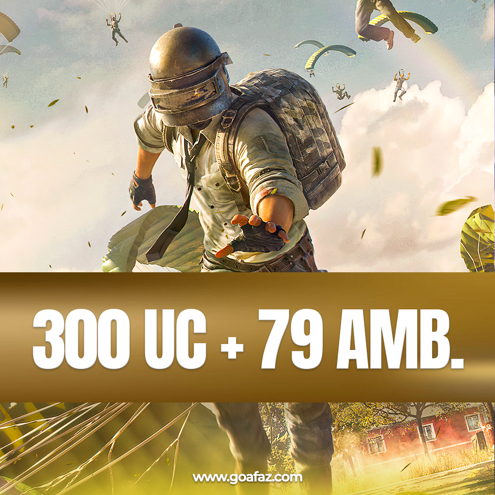 Pubg Mobile 300 UC + 79 Amblem ( Destansı Amblem Paketi )