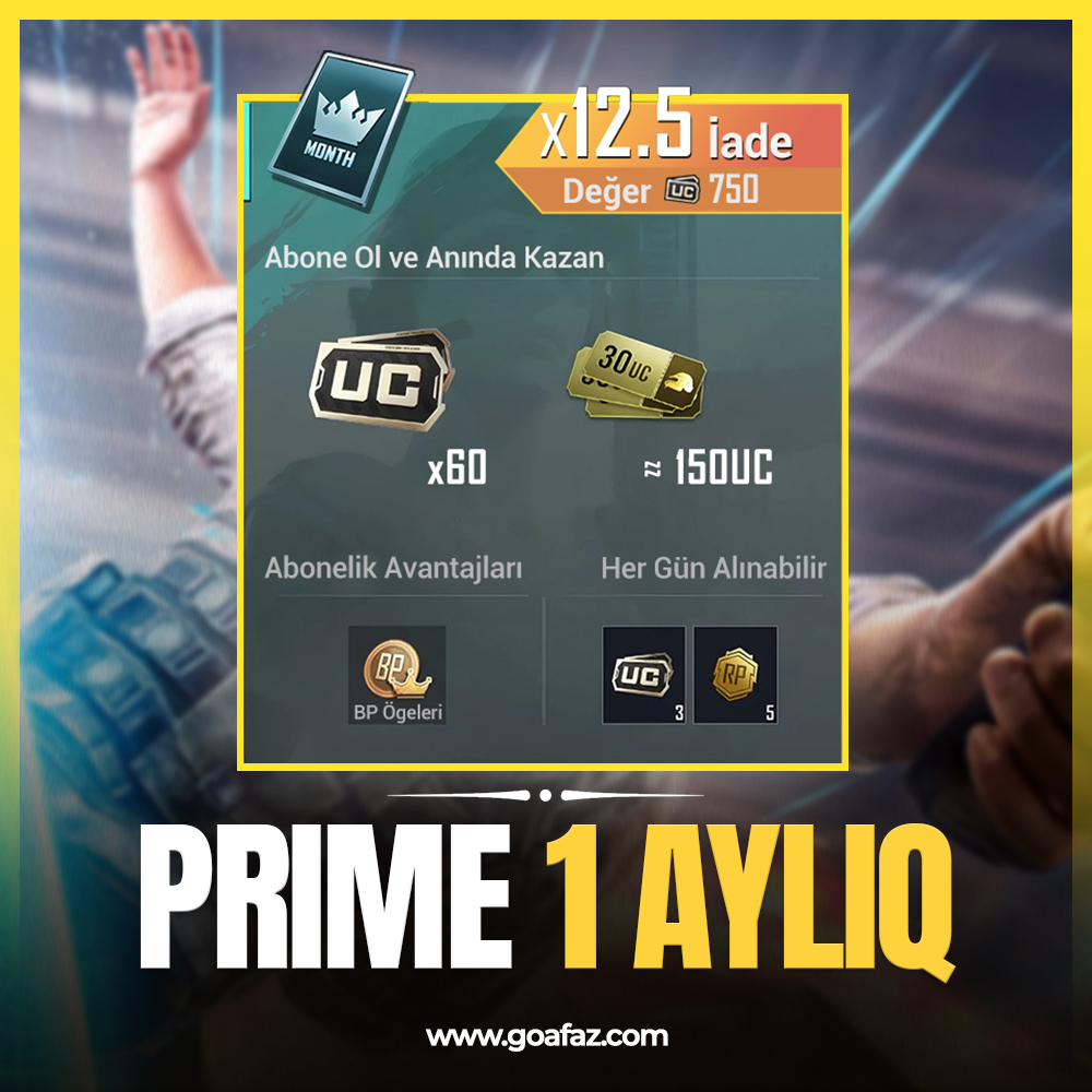 Pubg Mobile UC ( ID Yükləmə )