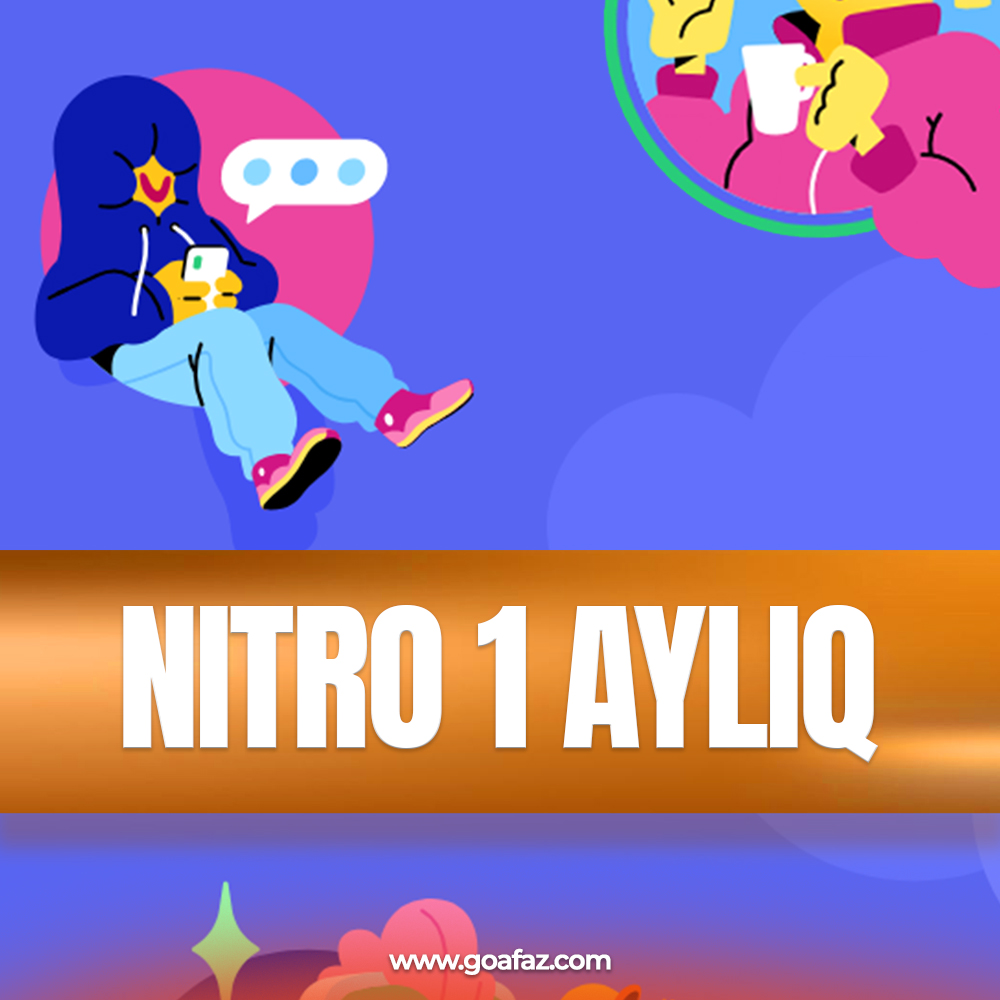 Discord Nitro 1 Aylıq