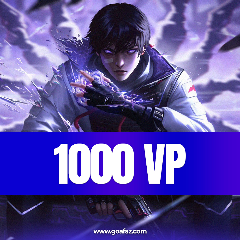 Valorant Türkiyə 1000 VP