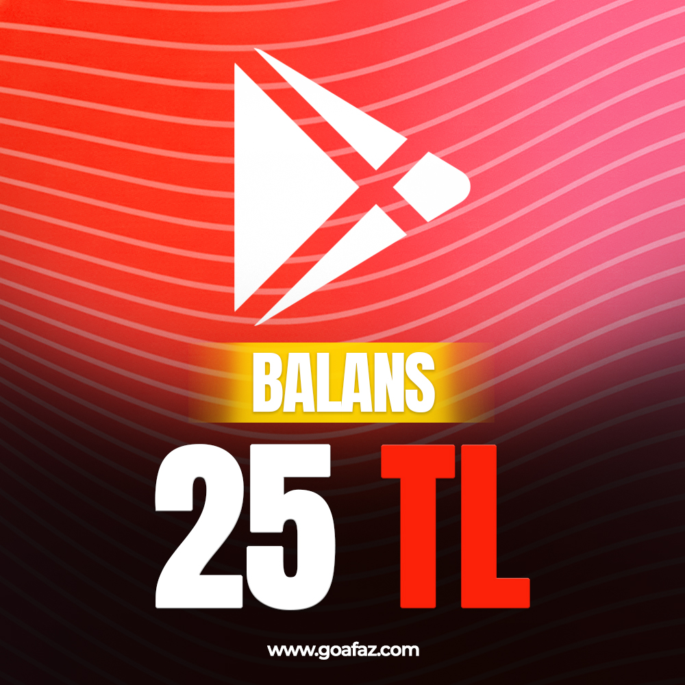 Google Play 25 TL