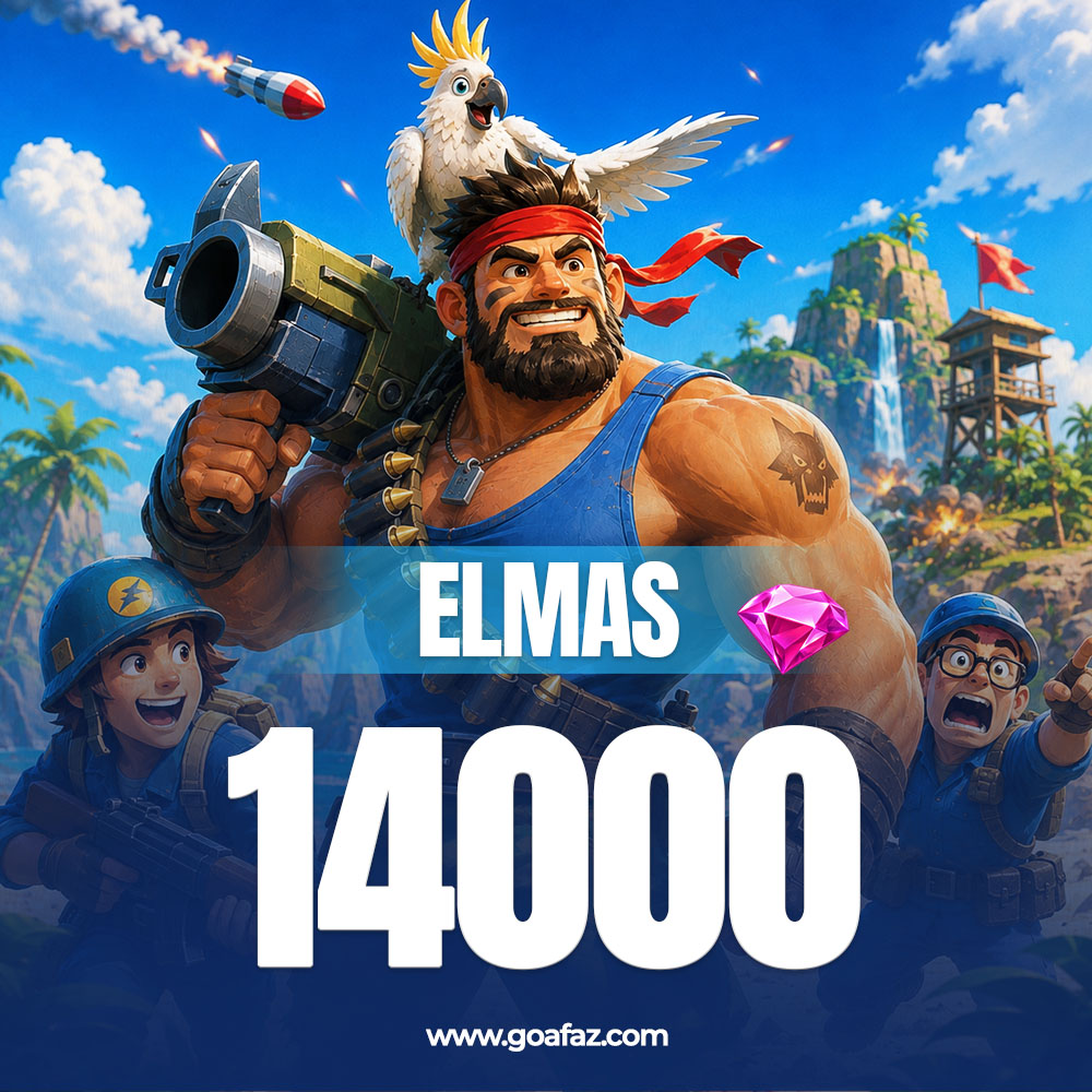 Boom Beach 14000 Elmas