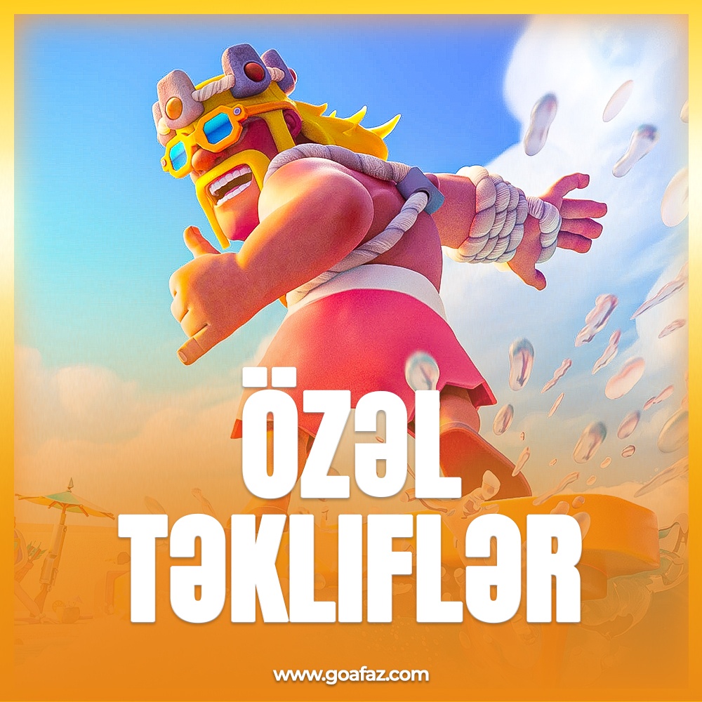 Clash Of Clans Özəl Təkliflər