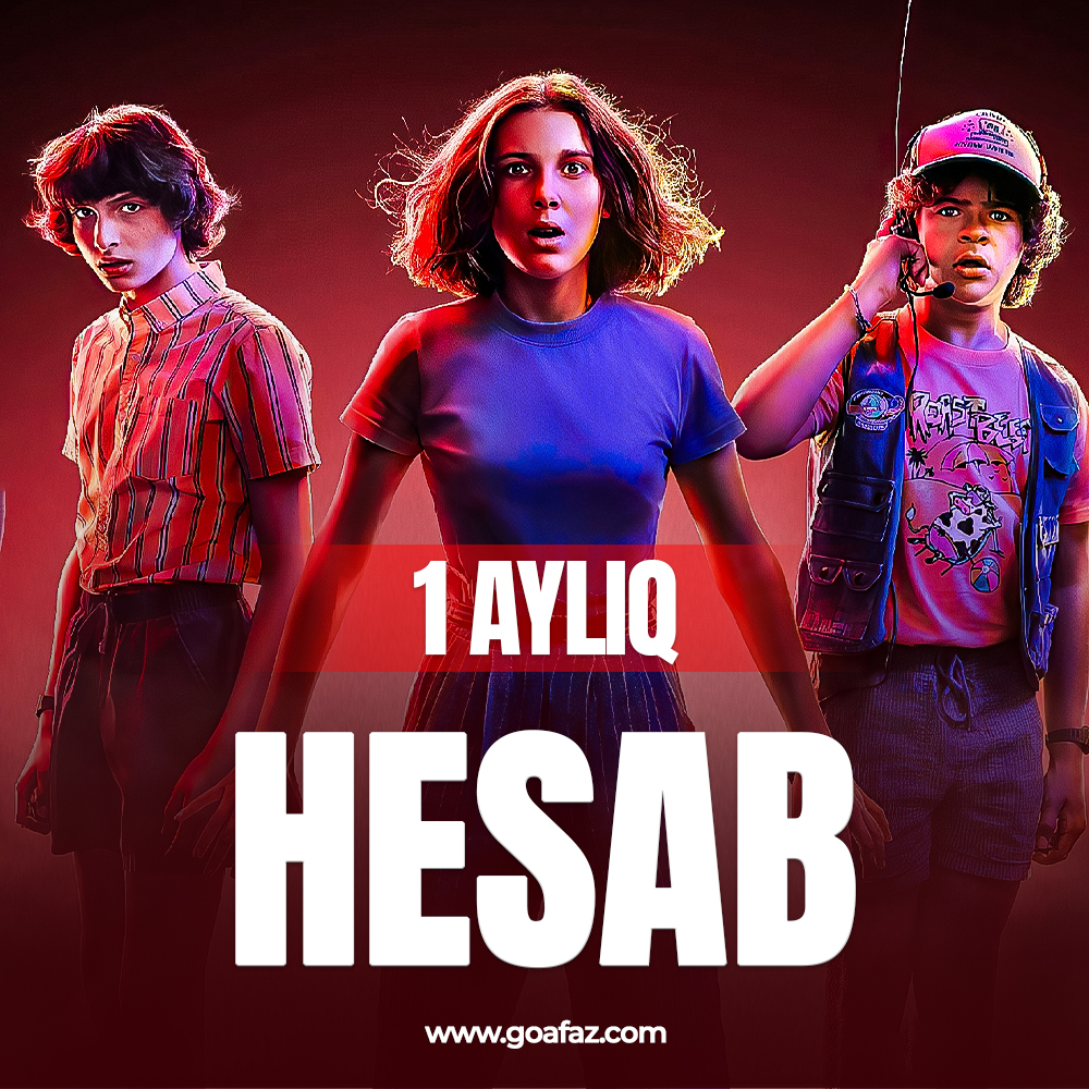 Netflix 1 Aylıq Hesab