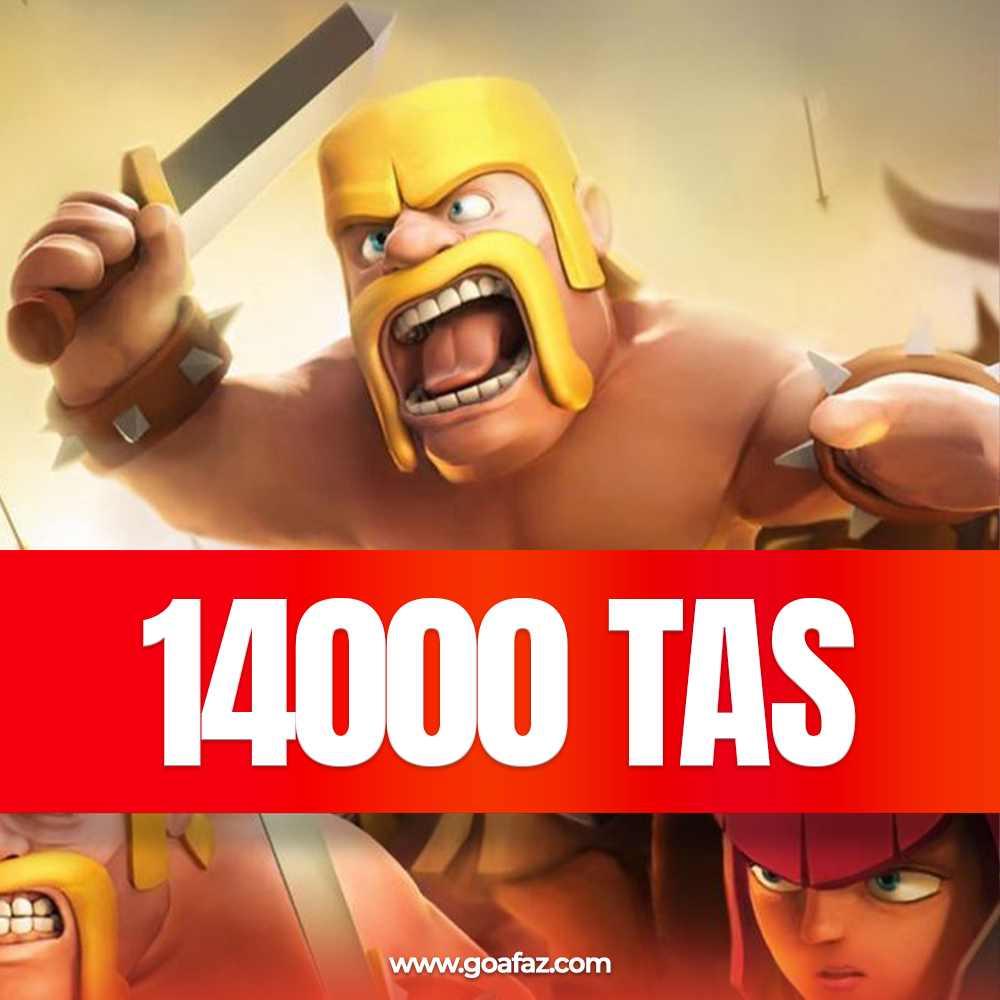 Clash Of Clans 14000 Taş