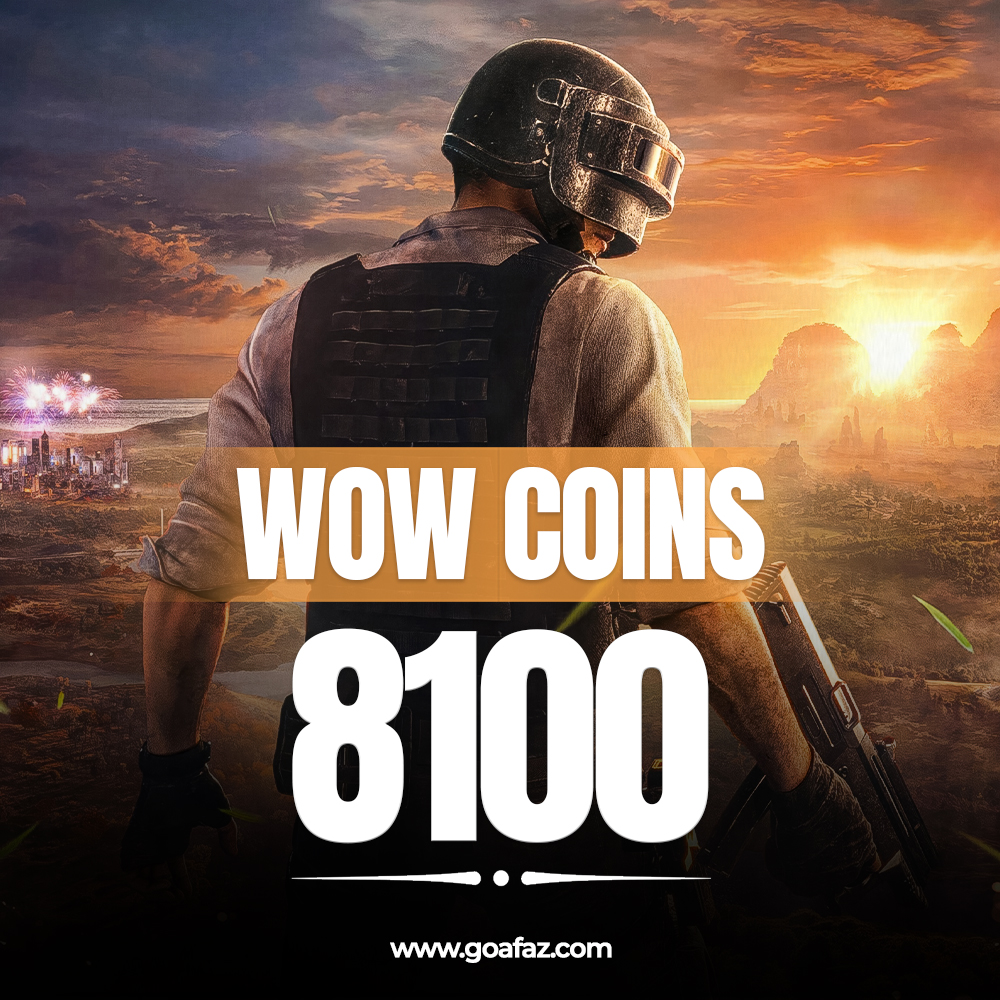 Pubg Mobile 8100 WOW Coins
