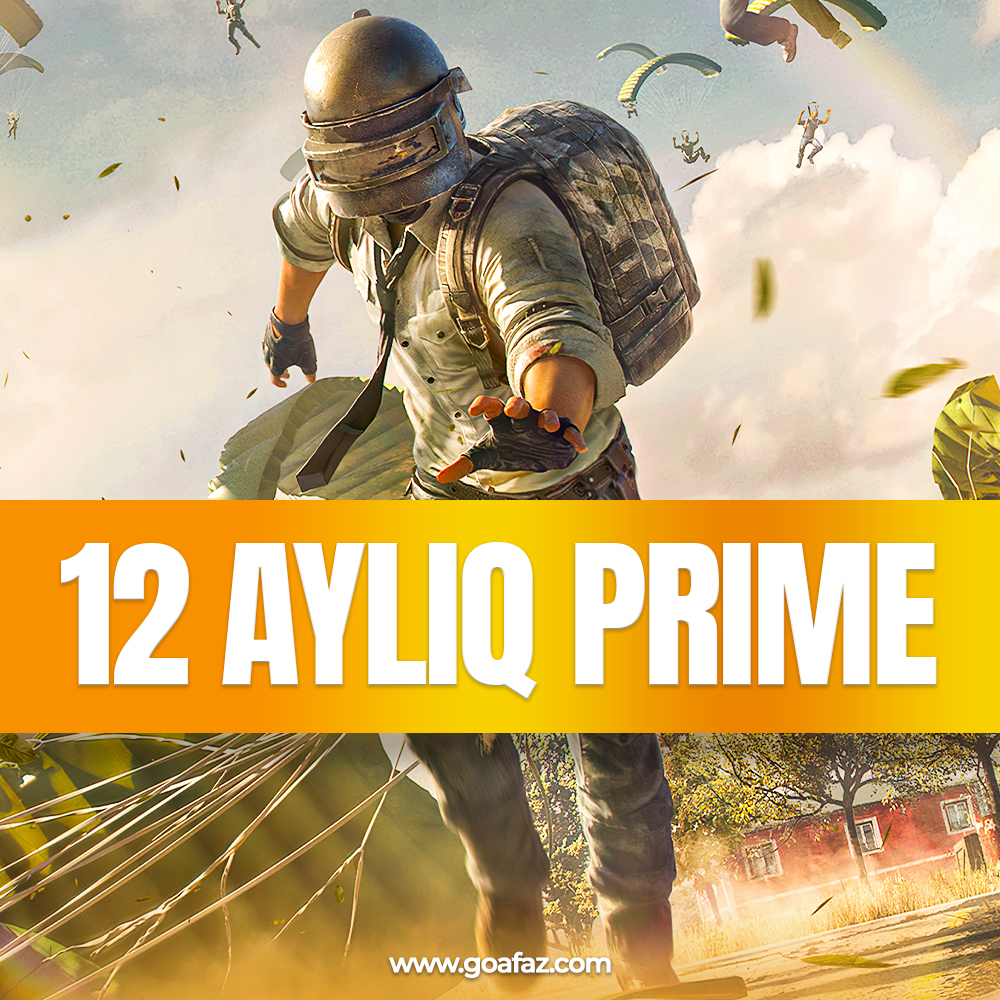 Pubg Mobile Prime 12 Aylıq