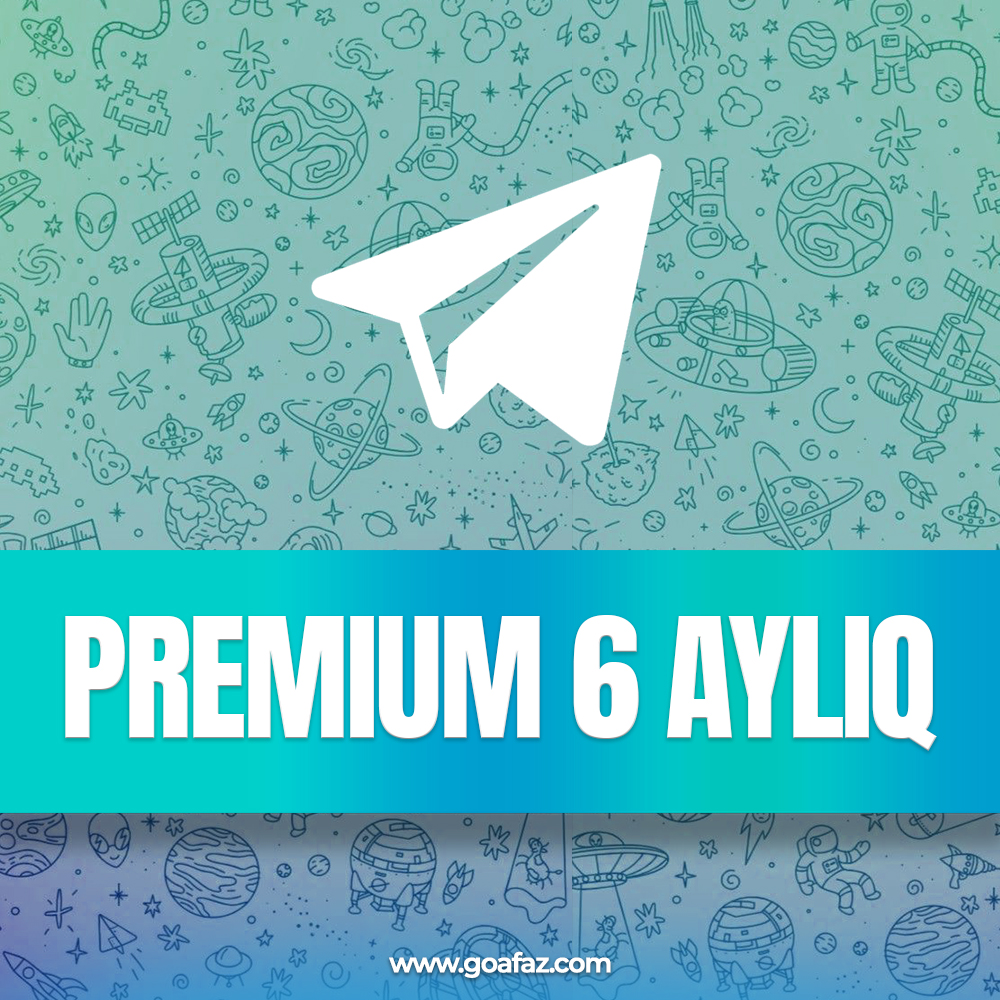 Telegram Premium 6 Aylıq